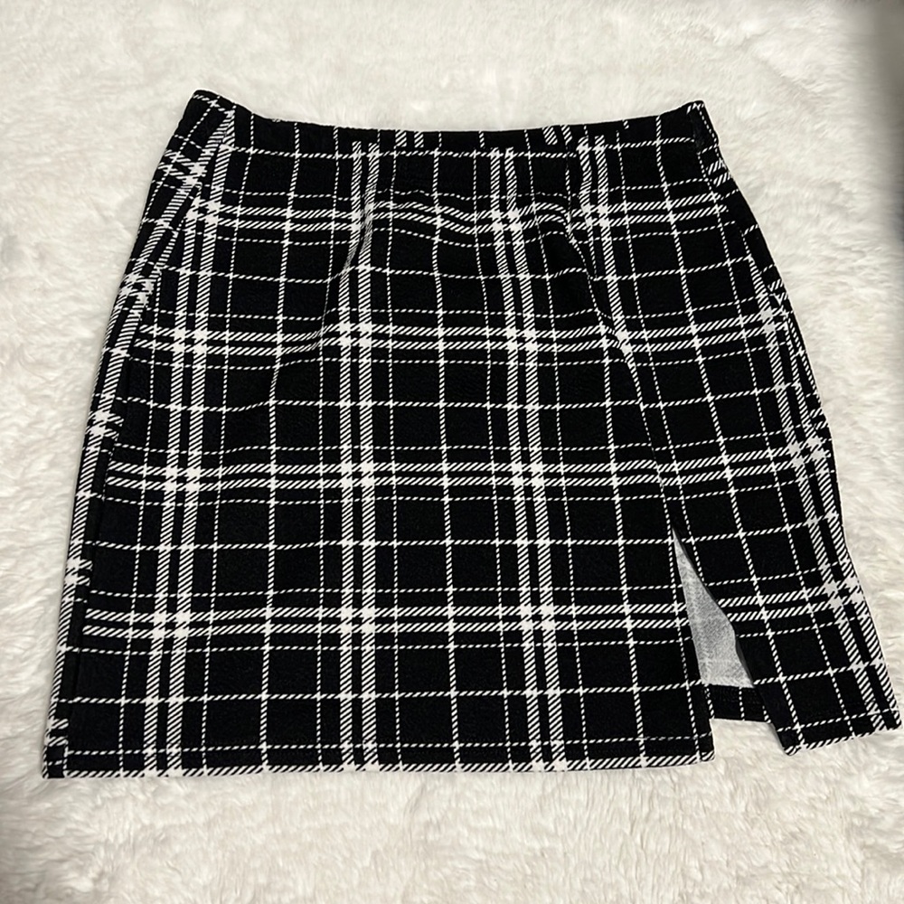 Plaid skirt